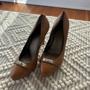 Talbots Brown Leather Women's Heels